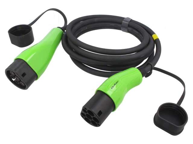Lader: eMobility; 2x0,5mm2,5x6mm2; 22kW; IP65; 5m; 32A; 1-fasig Lader: eMobility; 2x0,5mm2,5x6mm2; 22kW; IP65; 5m; 32A; 1-fasig